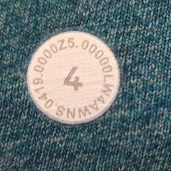 Lululemon Scuba Hoodie *Light Cotton Fleece - 4 Heathered Desert Teal - Picture 9 of 9